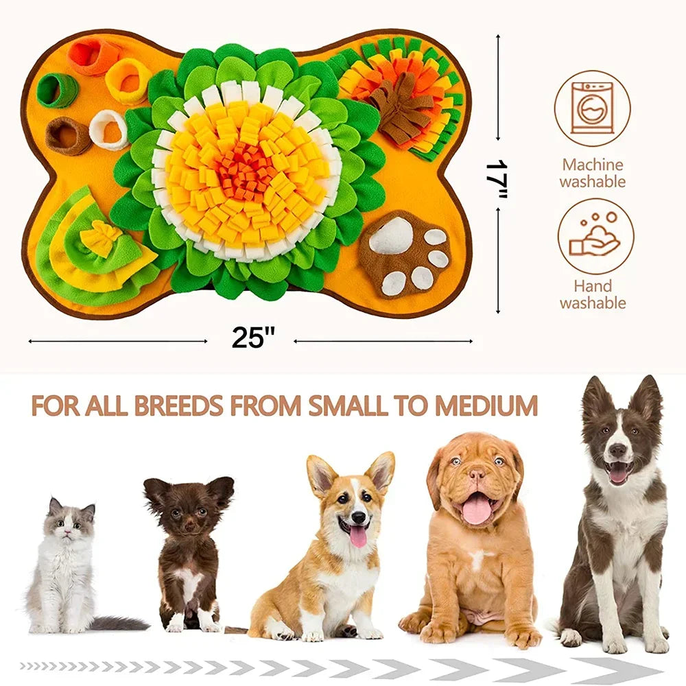 Interactive Snuffle Feeding Mat